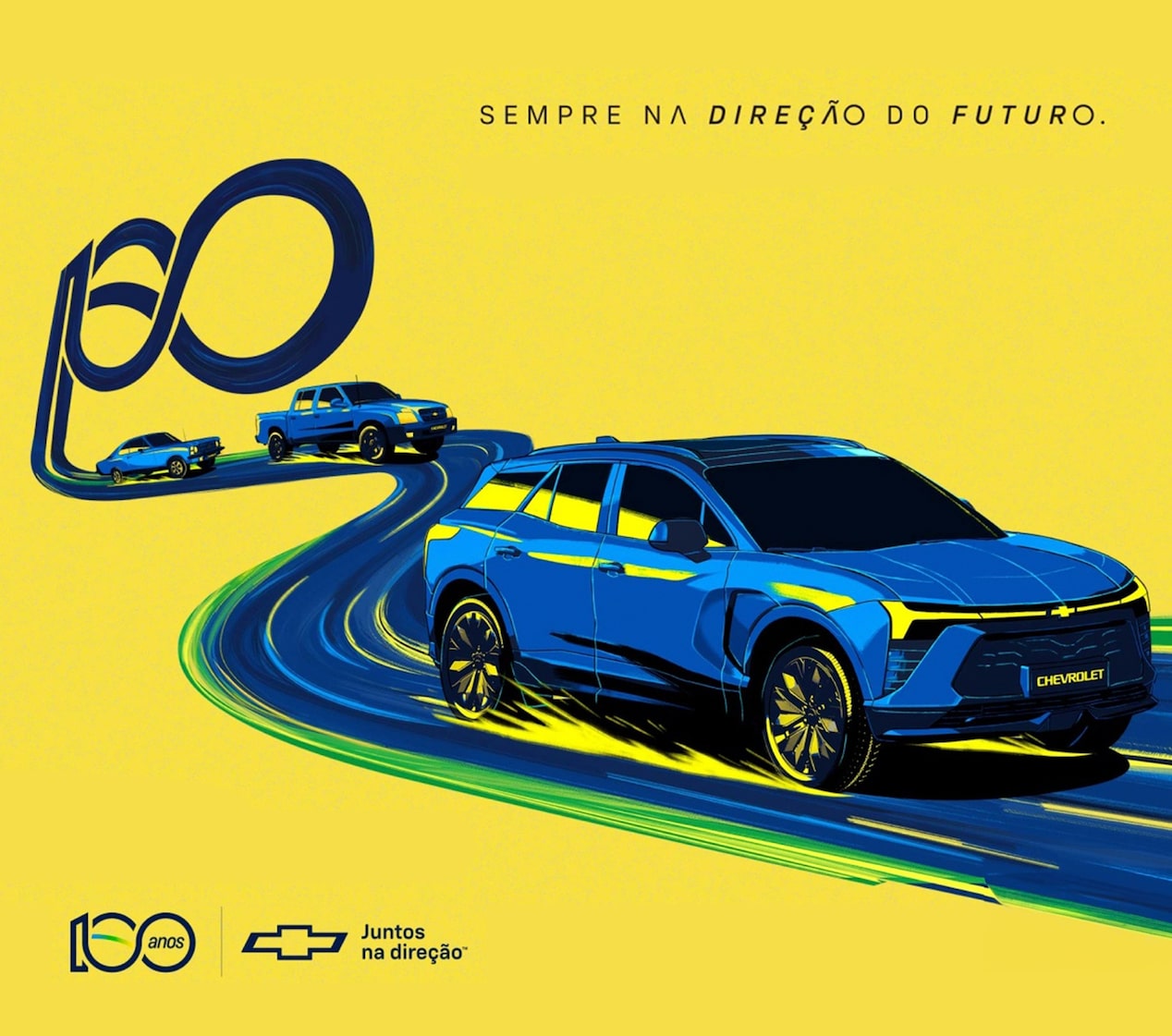 Logo Chevrolet 100 Anos