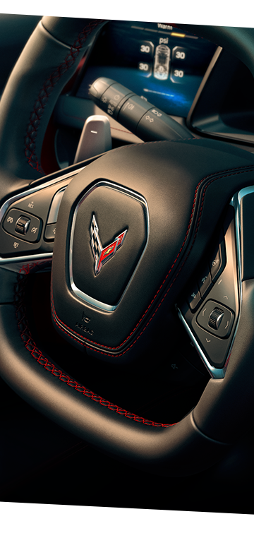 2026 Chevy Corvette Stingray Interior Steering Wheel