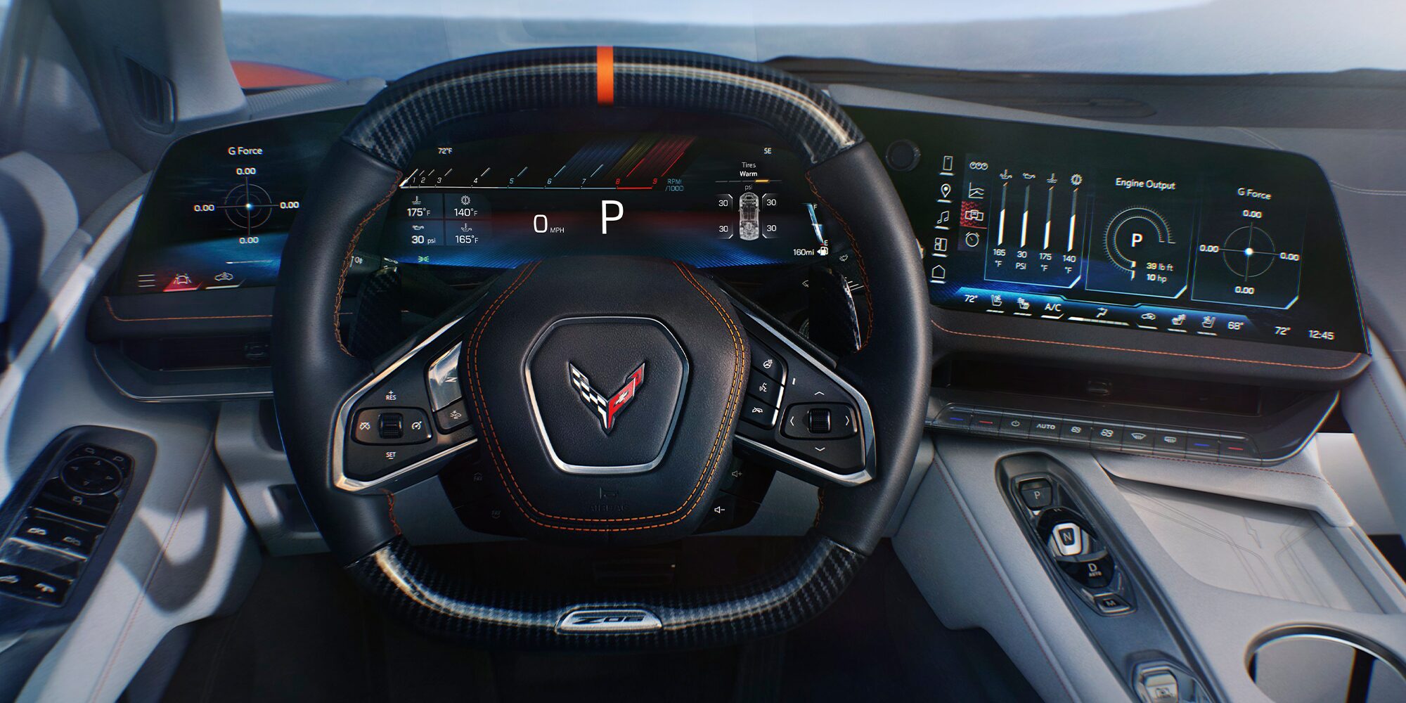 2026 Chevy Corvette Z06 Interior Driver's Side View