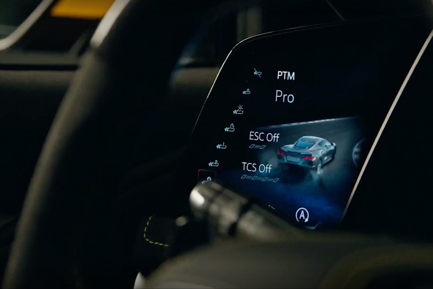 2026 Chevy Corvette ZR1X 6.6" Auxiliary Display Screen