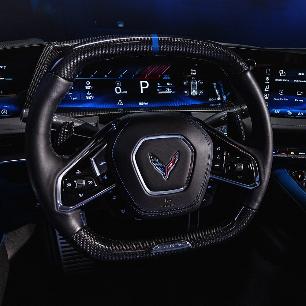 2026 Chevy Corvette ZR1X Steering Wheel