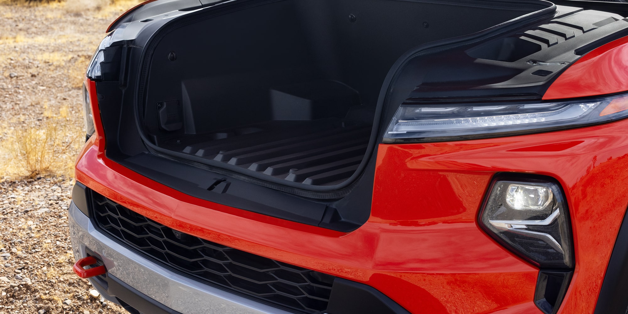 Front Trunk on the 2026 Chevy Silverado EV