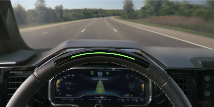 Super Cruise Symbol Light on Steering Wheel