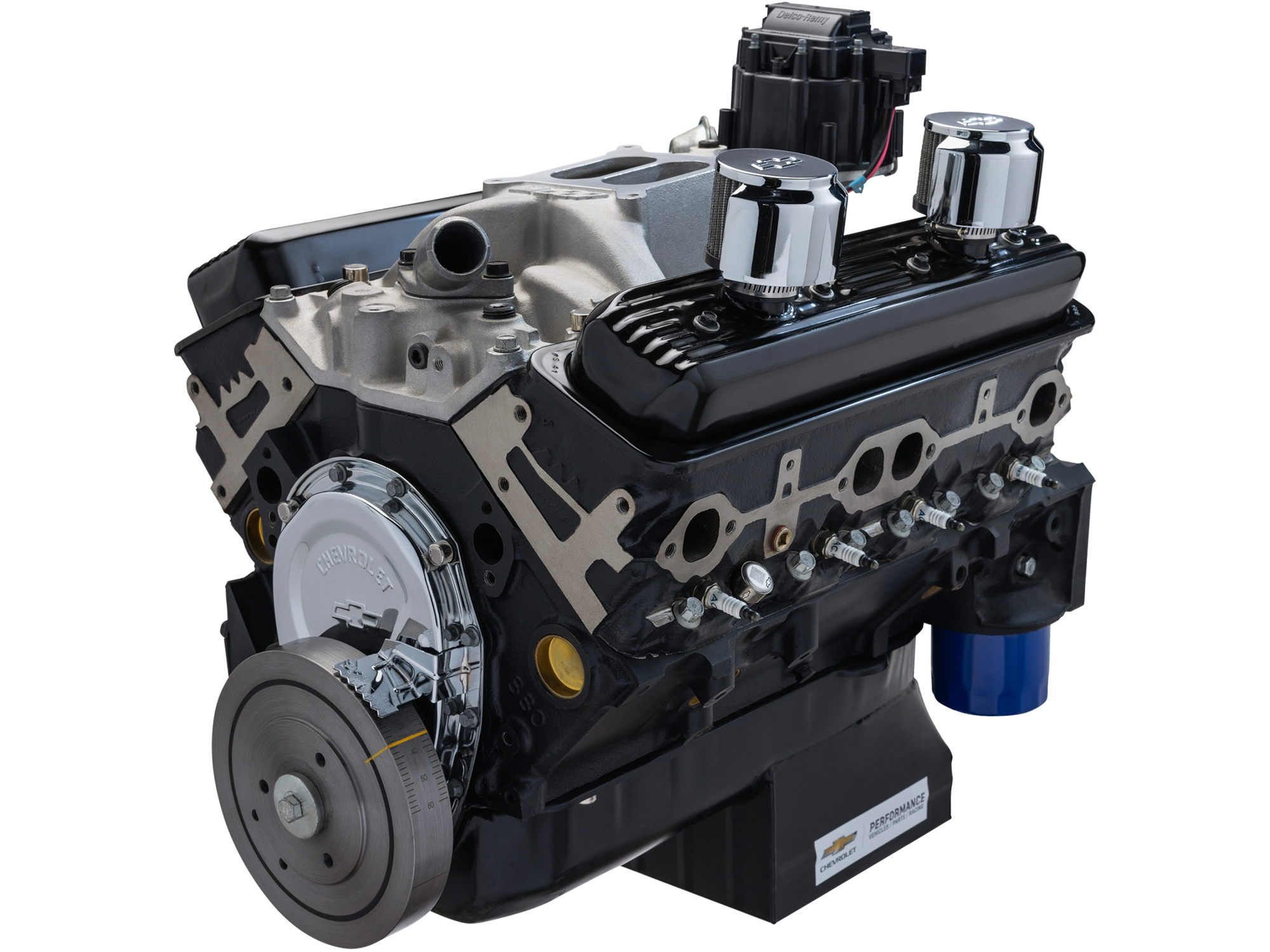 A Chevrolet Performance Parts CT350 Crate Engine