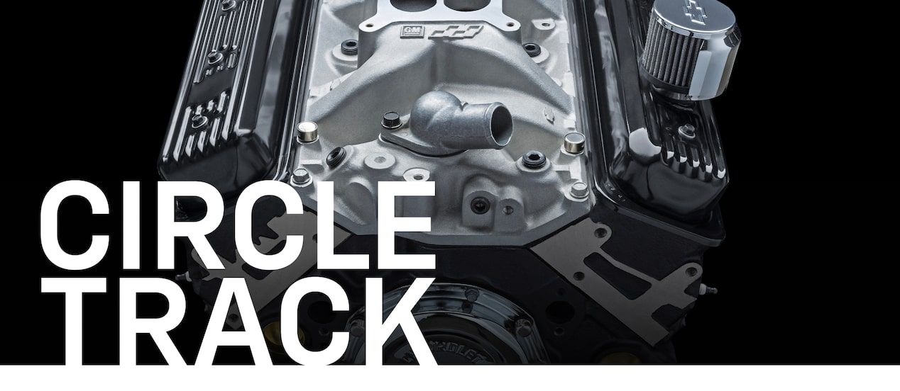 A Chevrolet Performance Parts Circle Track Crate Engine