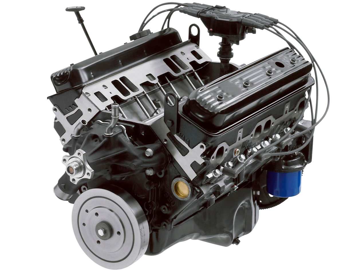 A Chevy Performance Parts HT383 Small-Block Crate Engine