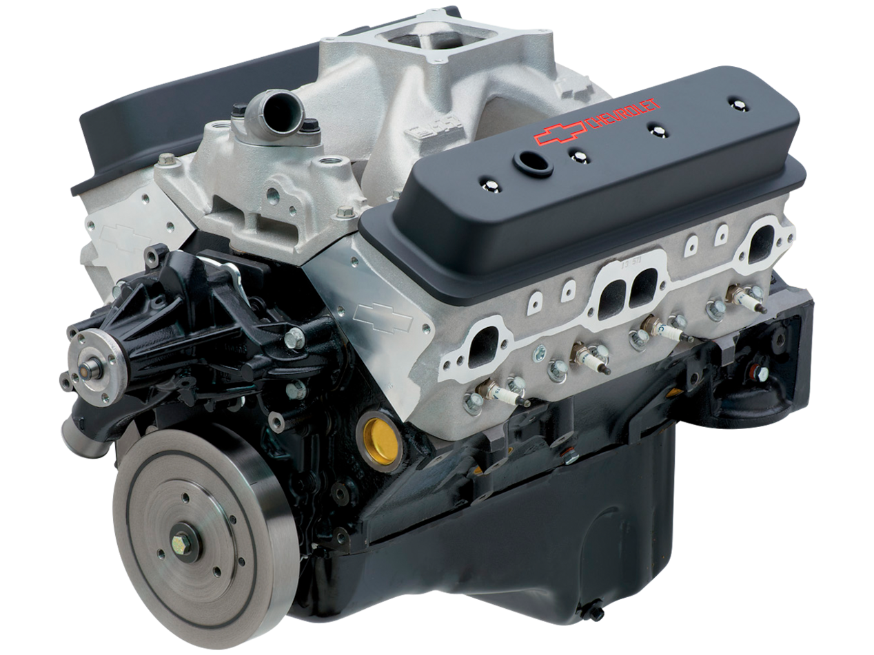 A Chevy Performance Parts SP383 Small-Block Crate Engine
