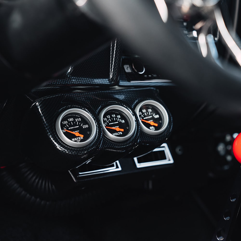 Close Up View of a 427 Chevrolet Engine