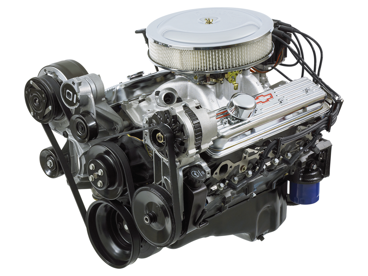 A Chevrolet Performance 350/385 Turn-Key Crate Engine