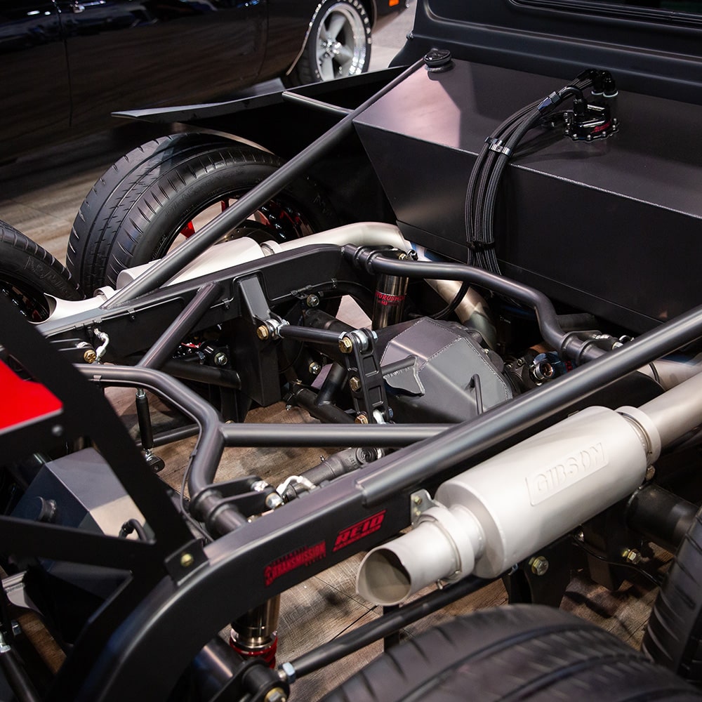 Bird's Eye View of the Hydraulics on a 1965 Chevrolet C10 Slayer