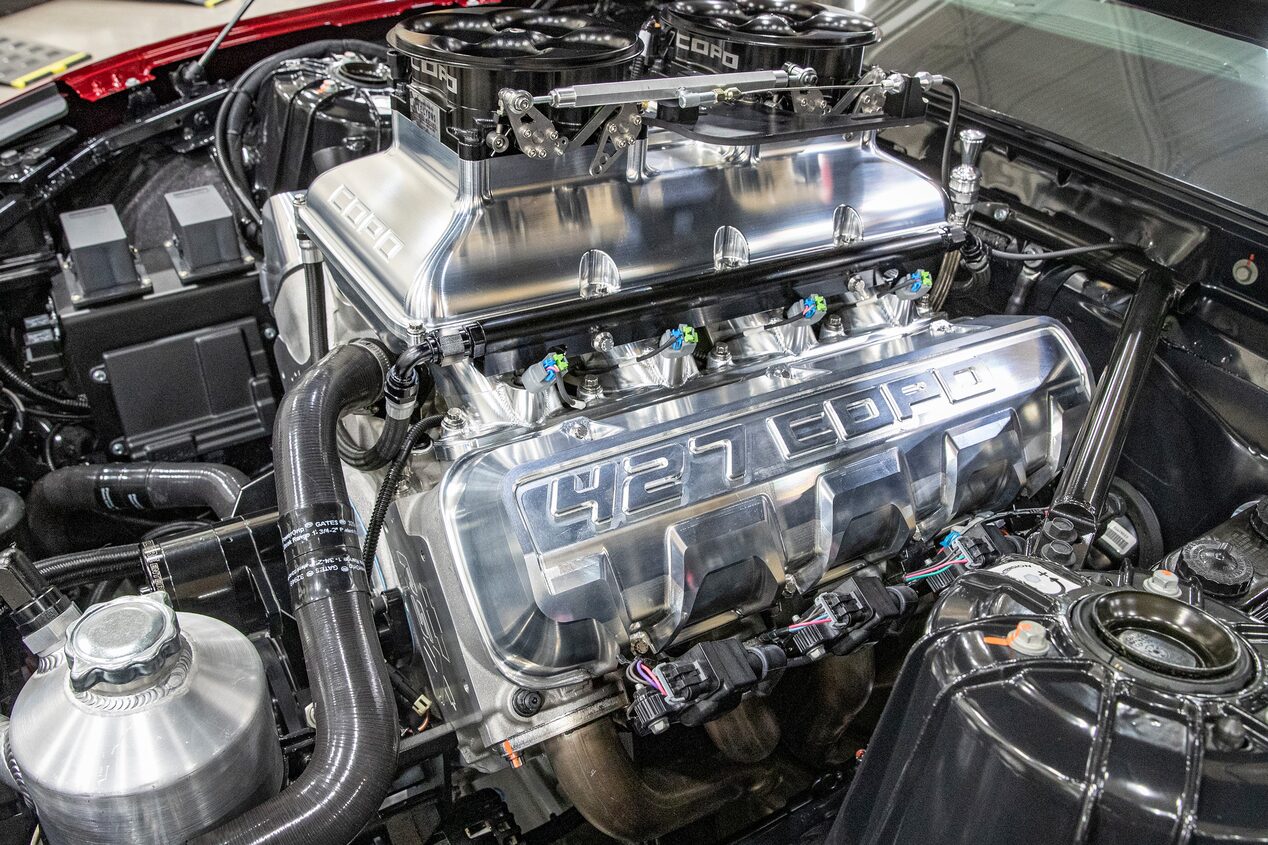 A Close-Up View of Big Block Engine