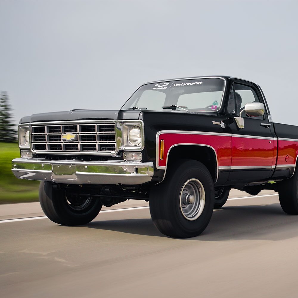 Front Left View of 1978 K10 Chevy Silverado
