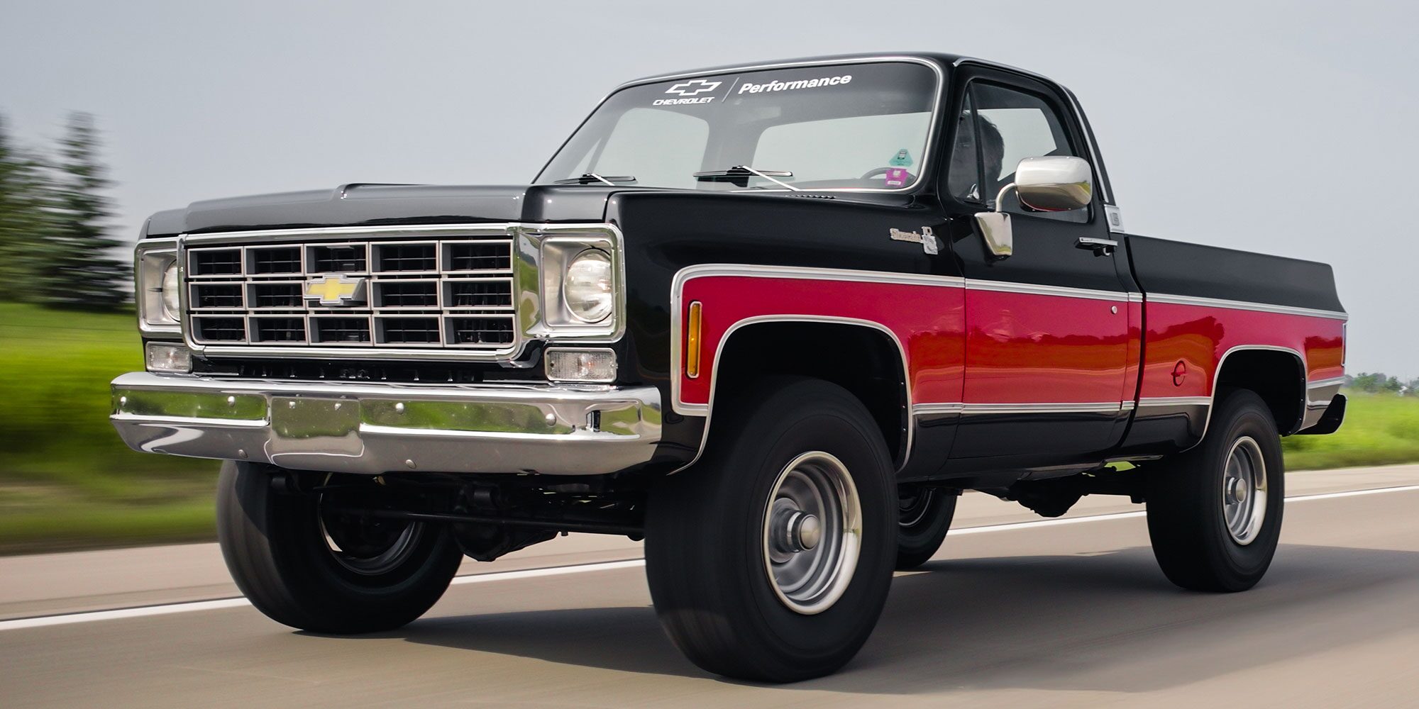 Front Left View of 1978 K10 Chevy Silverado