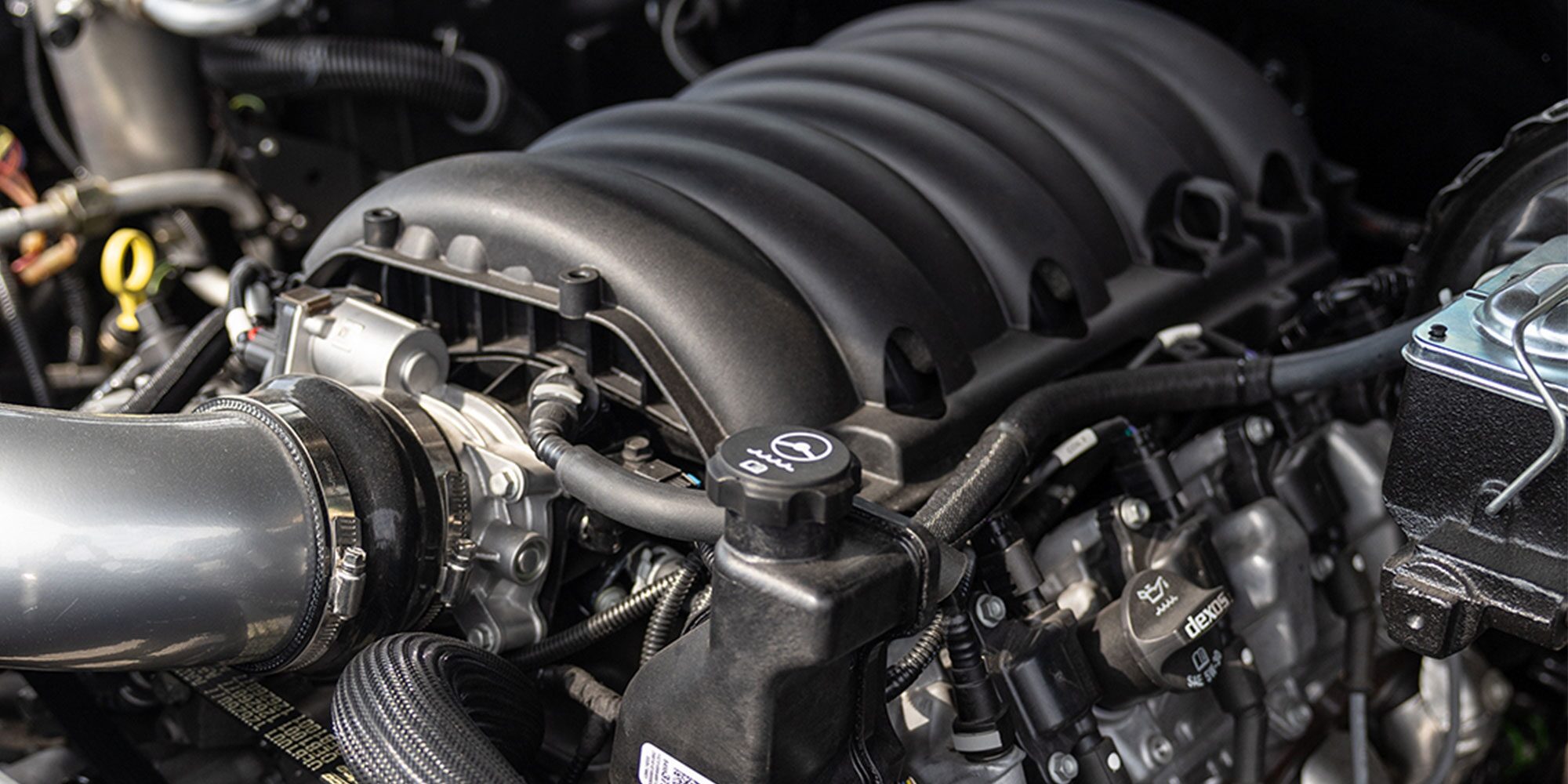 Close Up View of Chevy Performance L8T Crate Engine