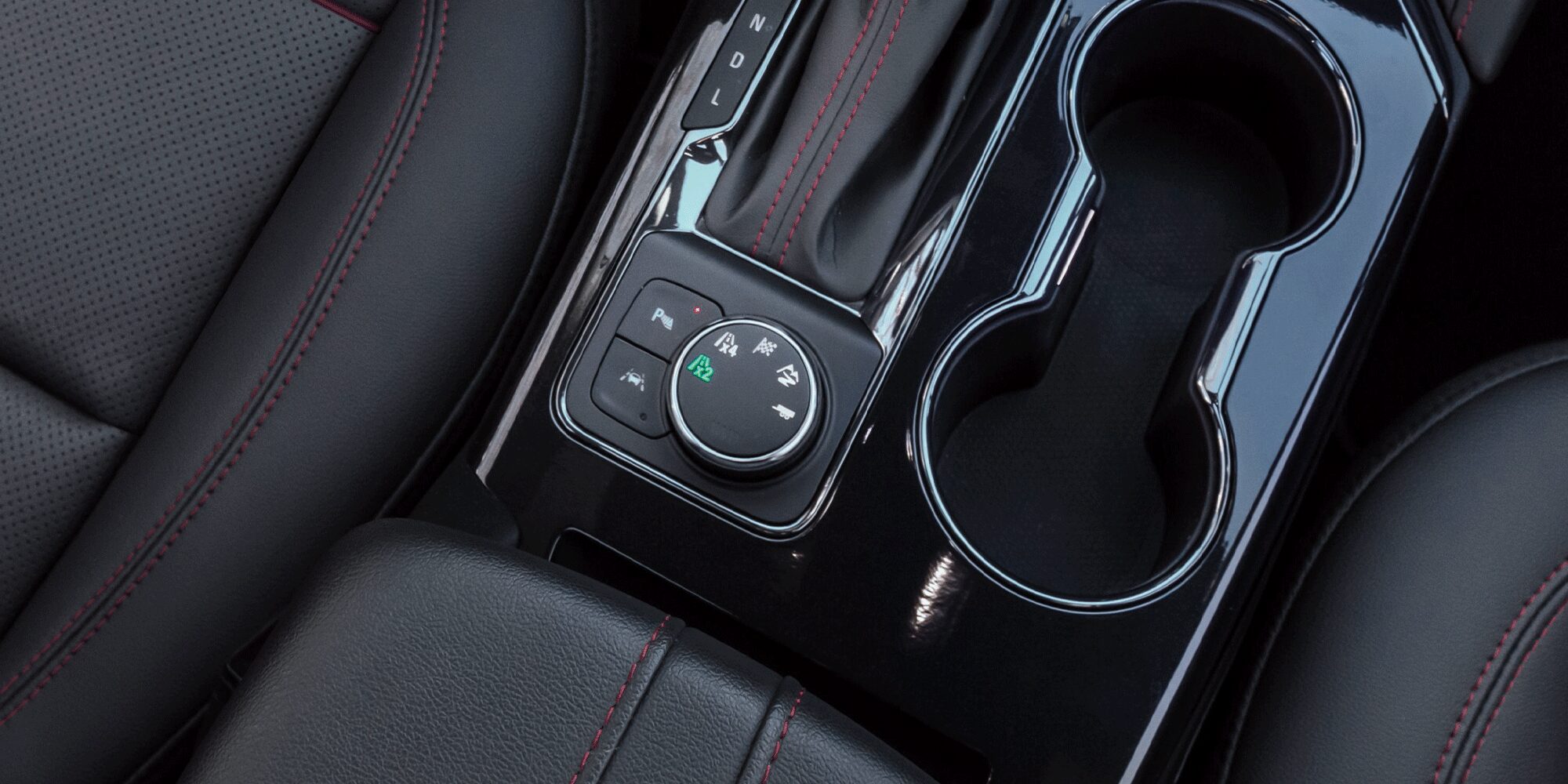 Shifter and Center Console Inside the 2026 Blazer