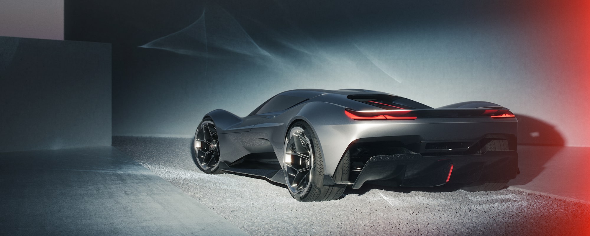 Rear View of the 2026 Corvette CX