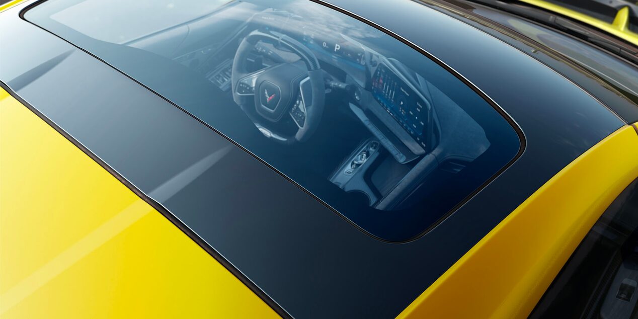 Birds Eye View of the 2026 Chevy Corvette
