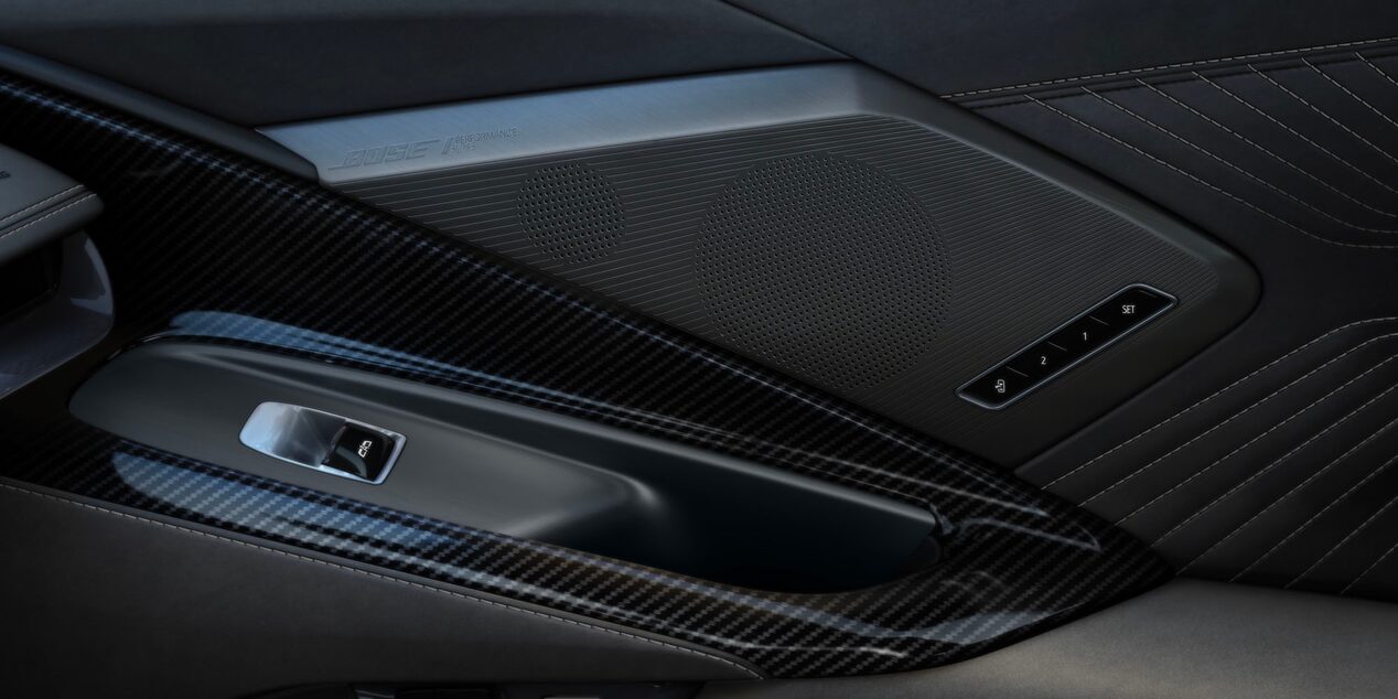 Interior Door Panel Inside the 2026 Corvette