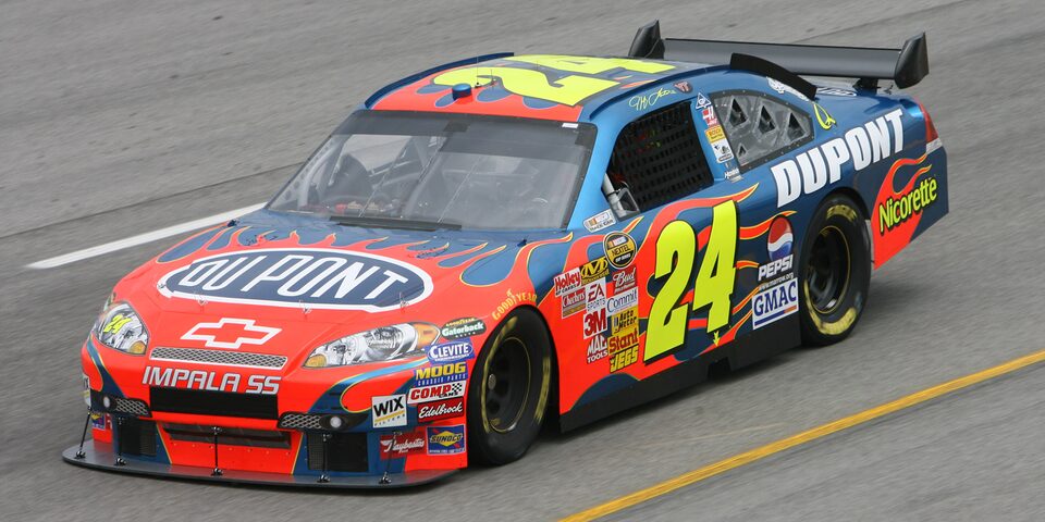 2021 Next Gen Nascar Motorsports: Three-Quarter View of Racecar Number 24 