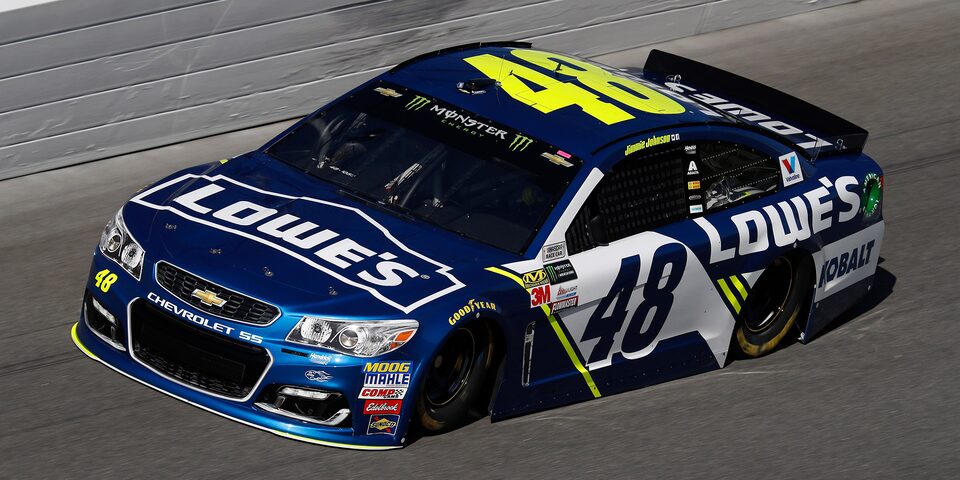 2021 Next Gen Nascar Motorsports: Three-Quarter View of Racecar Number 48