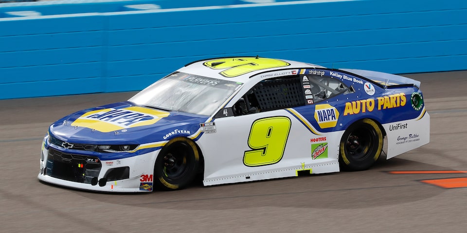 2021 Next Gen Nascar Motorsports: Three-Quarter Shot of Racecar Number 9