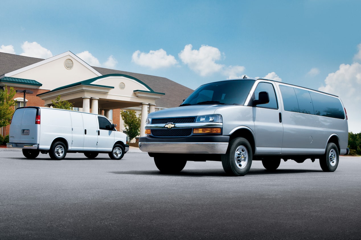 2024 Chevrolet Express Van Options