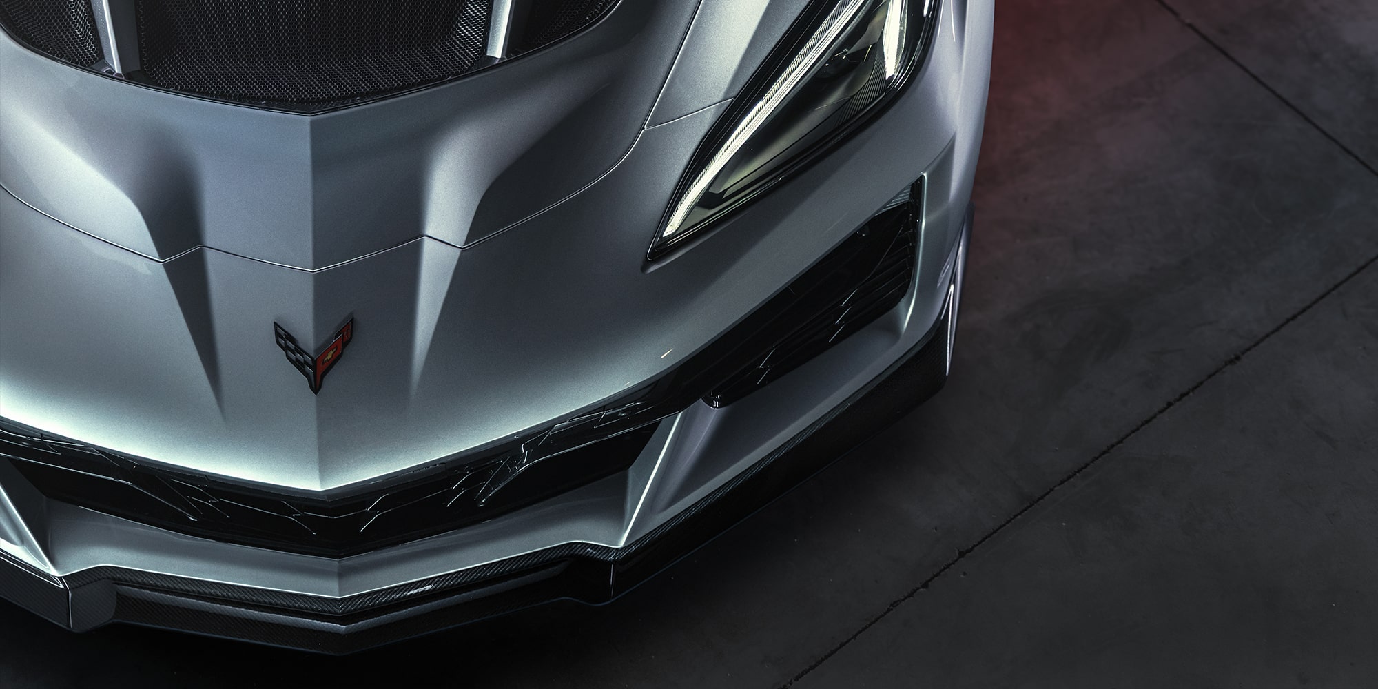 Birds-Eye View of the 2026 Chevy Corvette ZR1X Front End