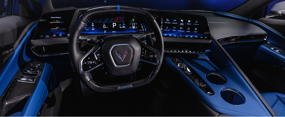 2026 Chevy Corvette ZR1X with Santorini Blue / Jet Black Interior