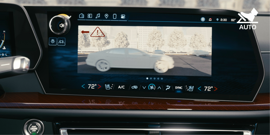 Rear Cross Traffic Alert With Braking