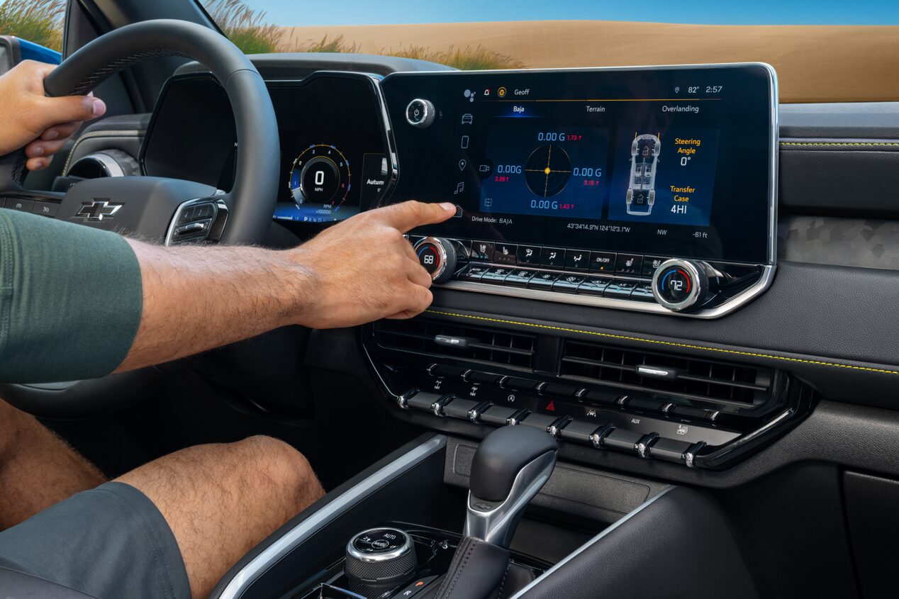 Interior Shot of Colorado ZR2