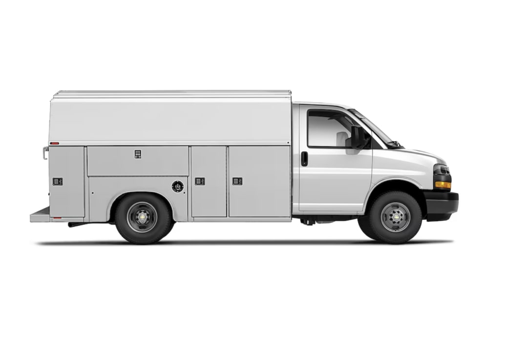 2025 Chevy Express Cutaway With Utility Upfit Option