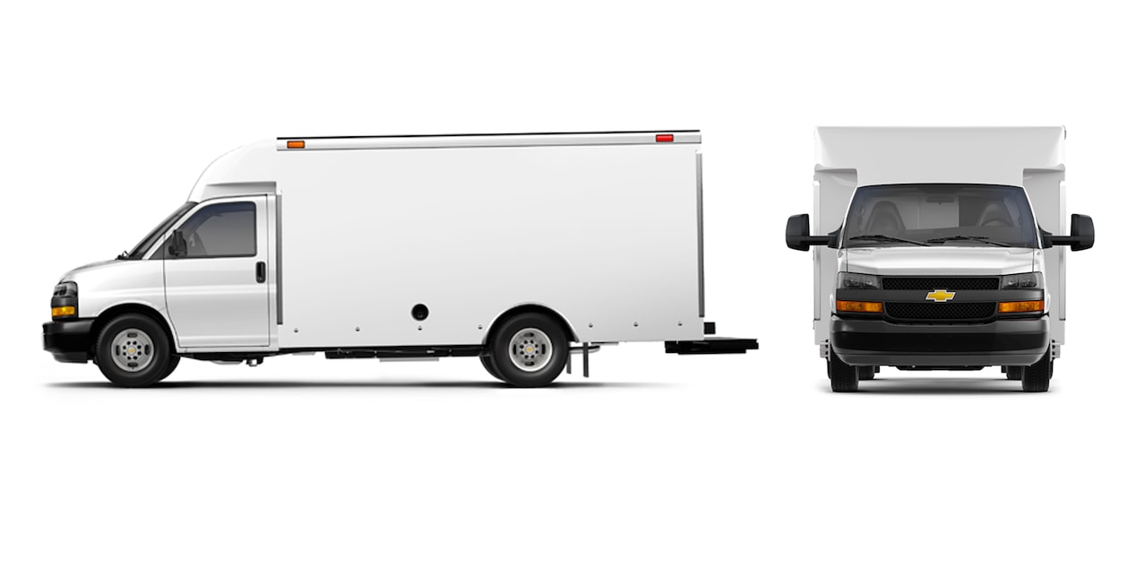 2025 Chevy Express Cutaway With Box Truck Upfit Option