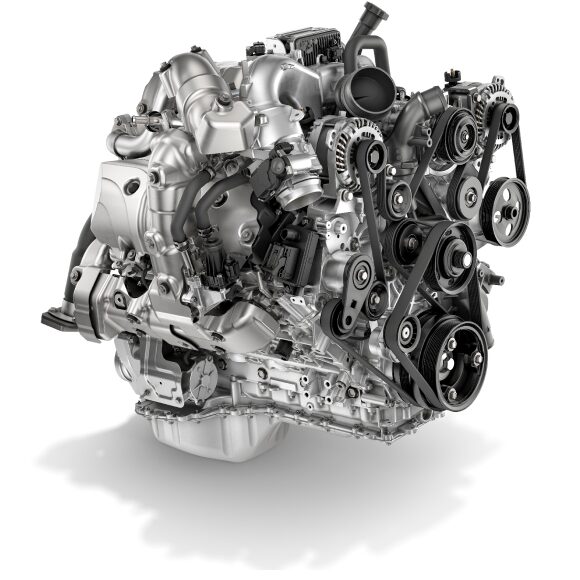 An Engine of 2025 Chevy Silverado HD
