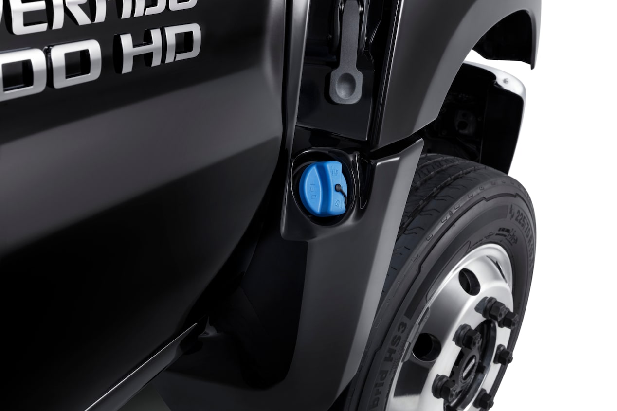 2025 Chevy Silverado Medium Duty Chassis Cab Diesel Exhaust Fluid Fill