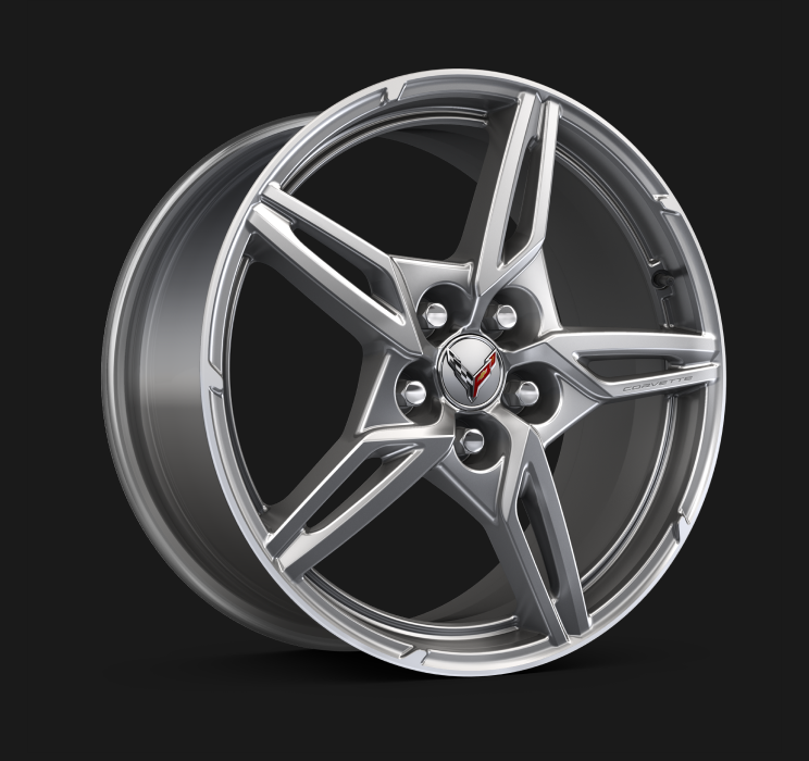 Chrome Rims for the 2025 Corvette Stingray