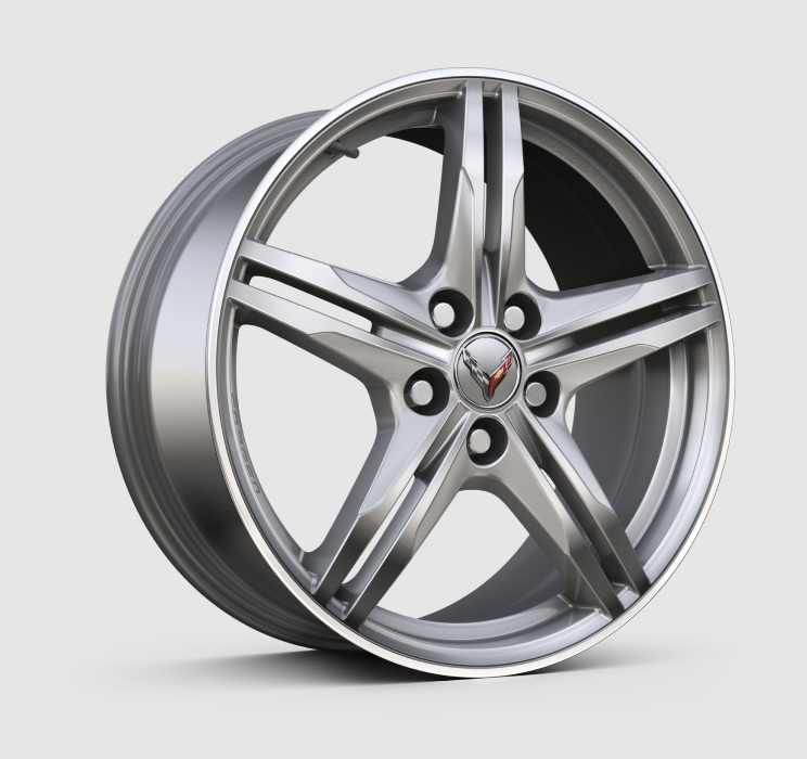 Chrome Rims for the 2025 Corvette Stingray