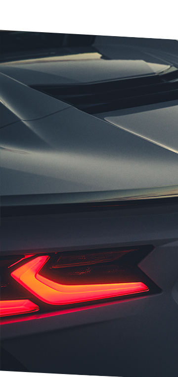 Stingray Emblem on Rear End of the 2025 Corvette Stingray