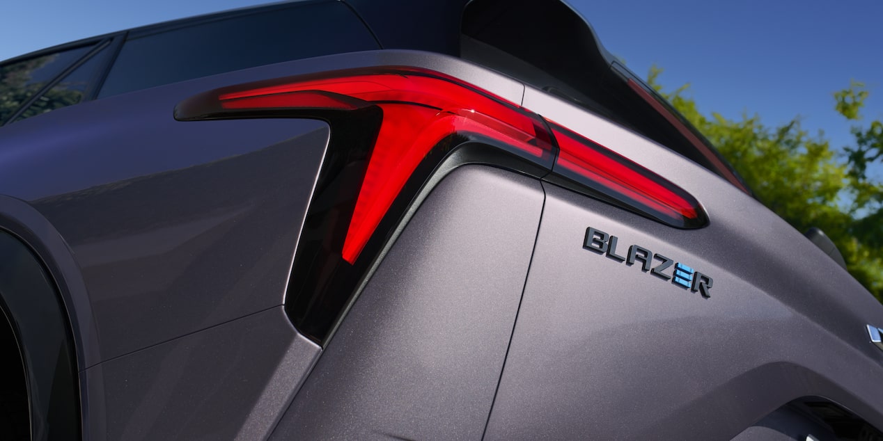 Close View of the 2025 Chevy Blazer EV Brake Light