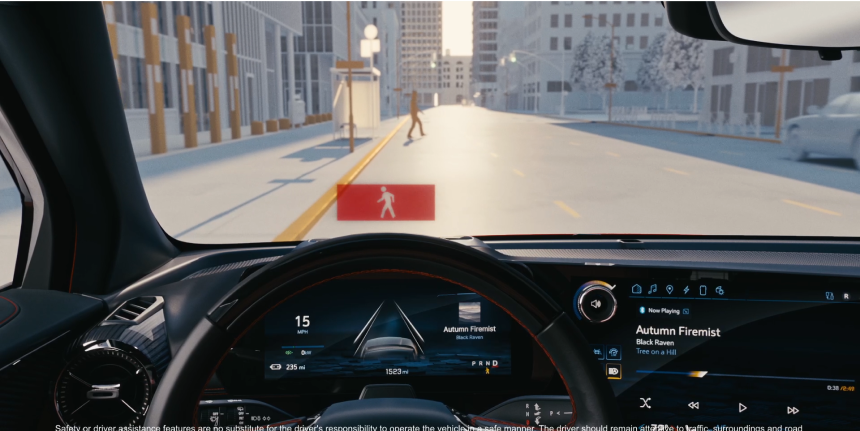 2026 Chevy Blazer EV Front Pedestrian Braking