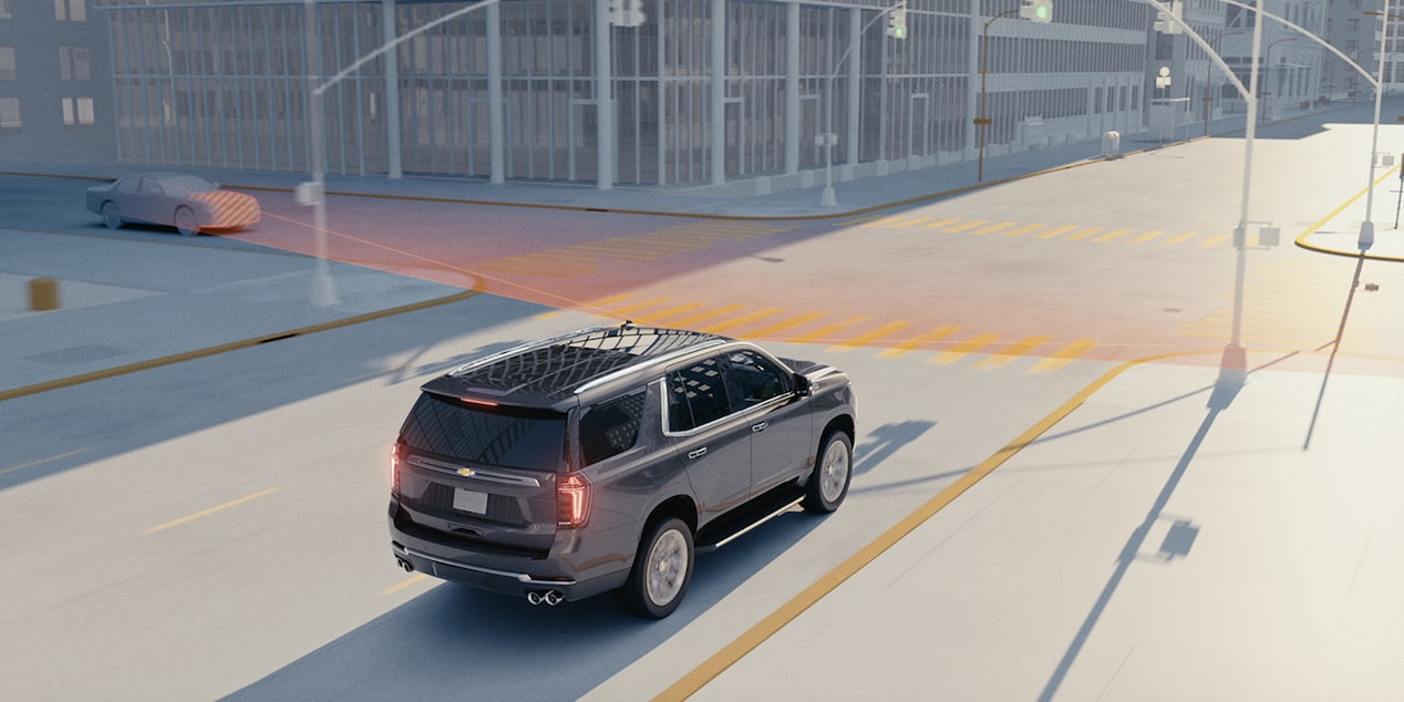 A Video Demonstration of the 2025 Chevrolet Suburban Automatic Emergency Braking Safety Feature