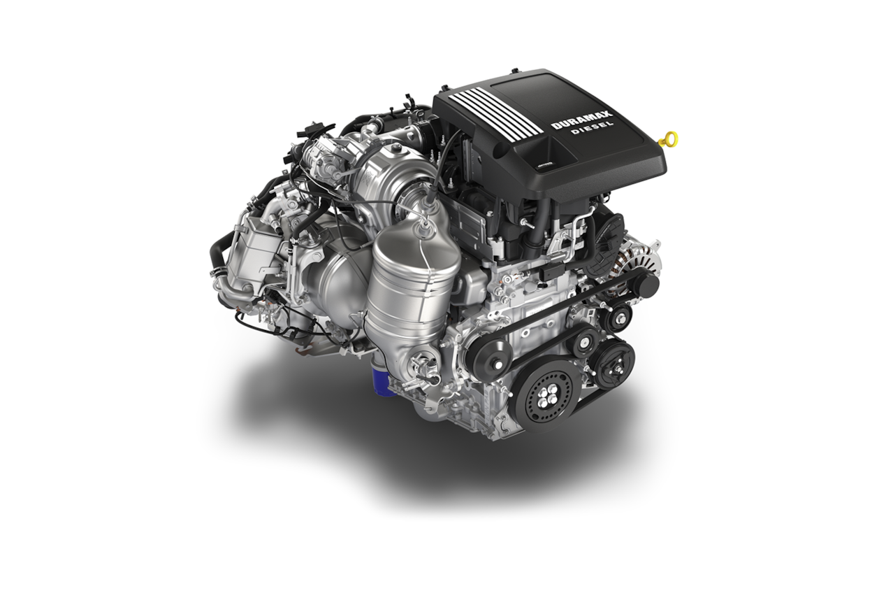 Close-up of an Engine From the 2025 Chevrolet Tahoe SUV