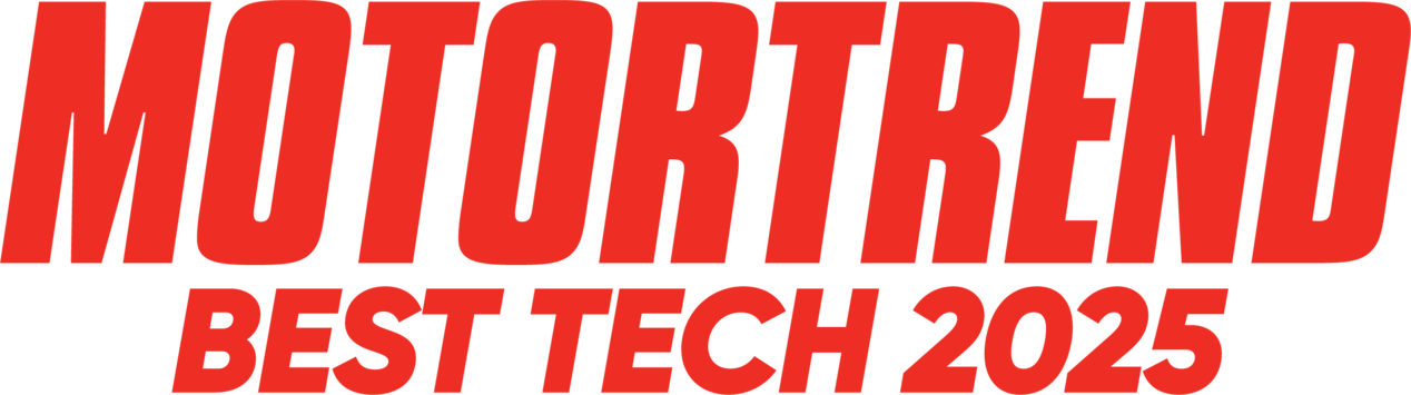 Motortrend Best Tech 2025 Award Logo