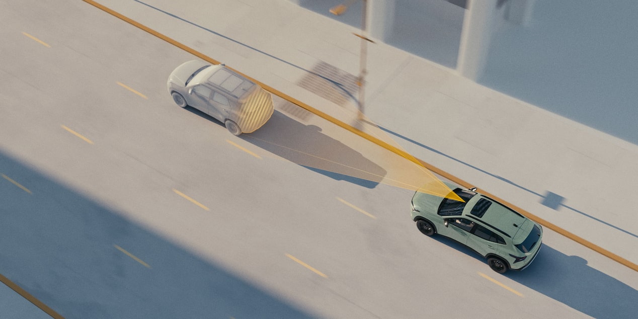 Chevy Trax Following Distance Alert Infographic