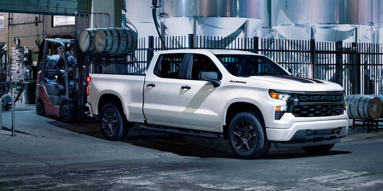 The Chevrolet Silverado Towing Work Equipment