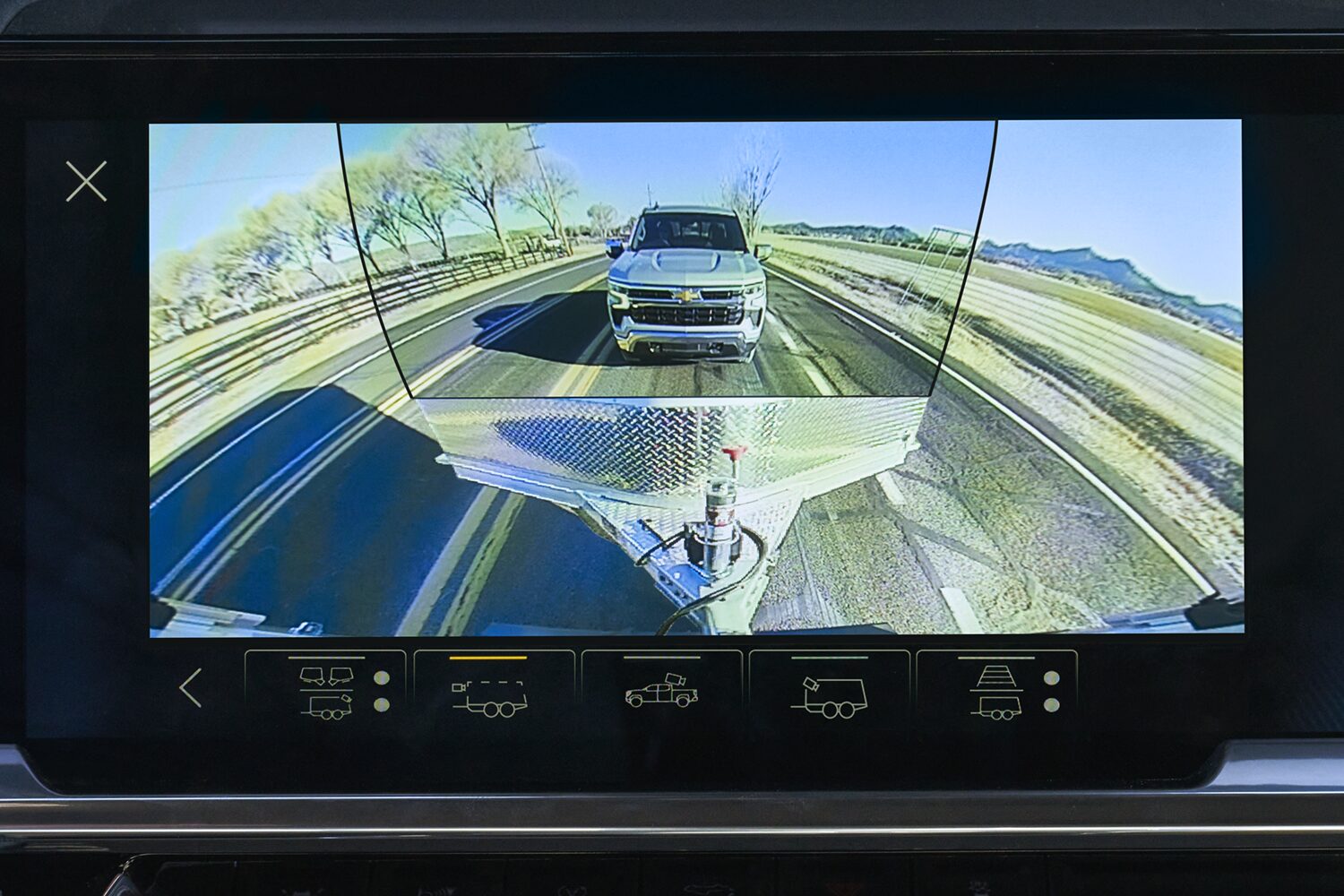 2026 Chevy Commercial Silverado Trailering Camera Views