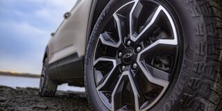 Close Up of Wheels on the 2026 Chevy Trailblazer