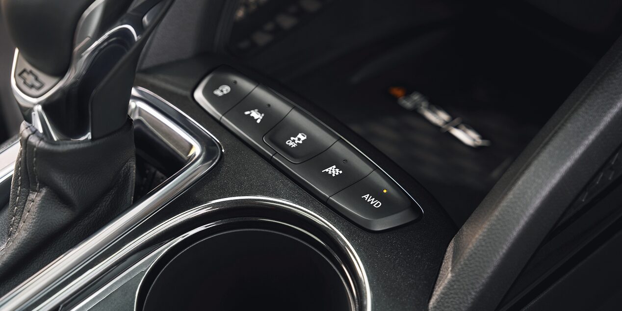Driver Mode Buttons Inside the 2026 Chevy Trailblazer