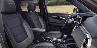 Interior Front Seating Inside the 2026 Chevy Trailblazer