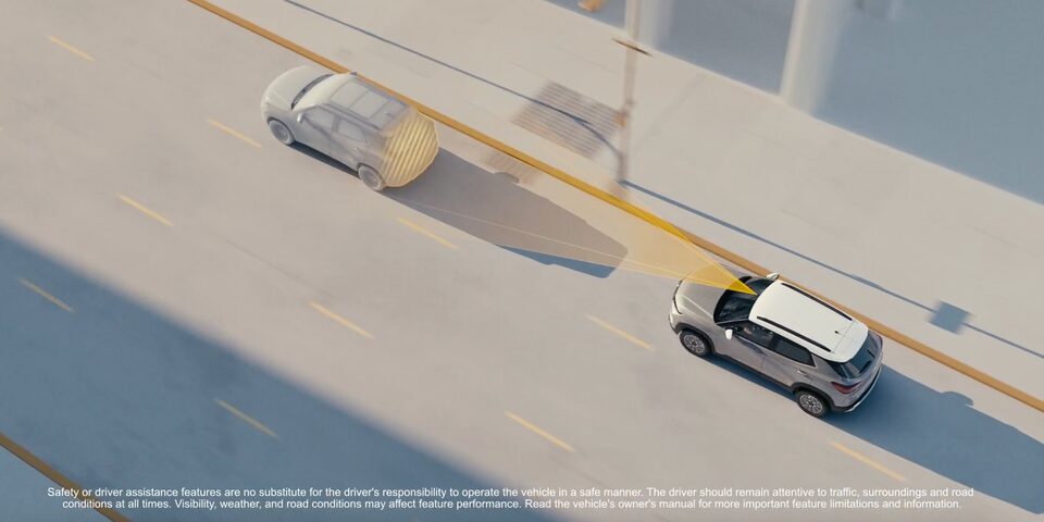 2026 Chevrolet Trailblazer SUV Safety Assist Feature: Following Distance Indicator Video