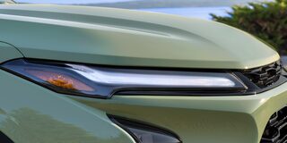 Close-Up of a Head Light on the 2026 Chevy Trax